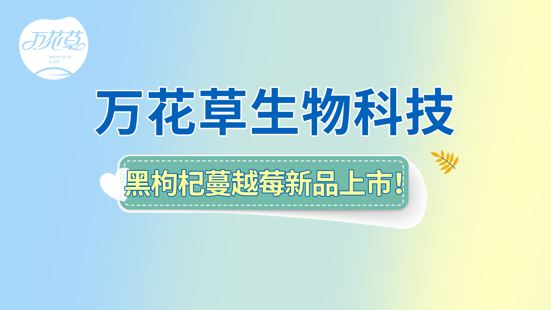 黑枸杞蔓越莓复合果汁新品上市！速来贴牌！